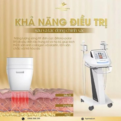 Máy Thermage V chính hãng - Công nghệ nâng cơ xóa nhăn đỉnh cao - HPMED