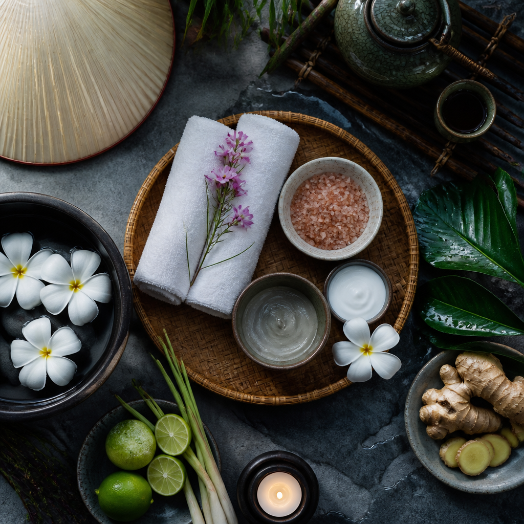 Các loại khuyến mãi spa 2026 được hiển thị hấp dẫn trên bảng quảng cáo kỹ thuật số, thu hút khách hàng.