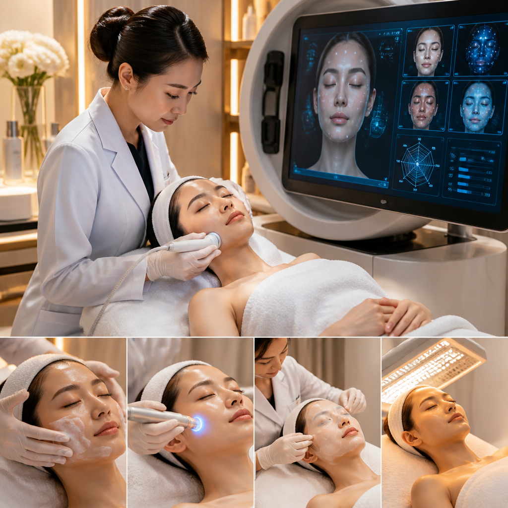 Quy Trình Chăm Sóc Da Khoa Học Tại Guru Beauty: Cá Nhân Hóa Với AI