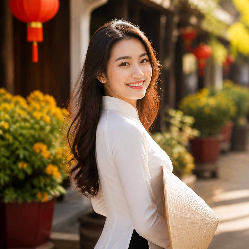 Người phụ nữ tự tin với làn da rạng rỡ